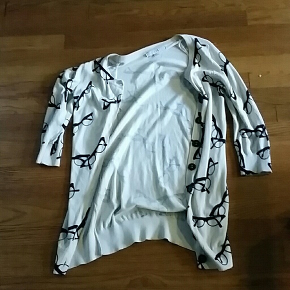 Eccentric fun, cute nerd girl cardigan