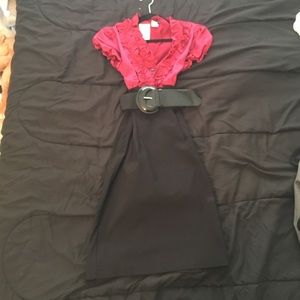 Knee length business casual dress