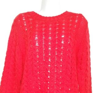 Bright Orange knit sweater