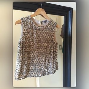 Vince Beaded Top XS. MSRP $329