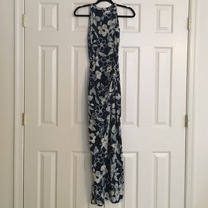 Vintage floral wrap around dress