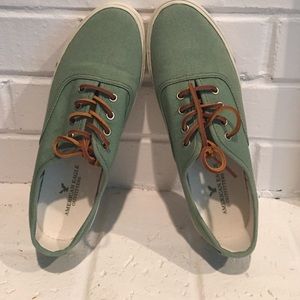 Green American eagle shoes
