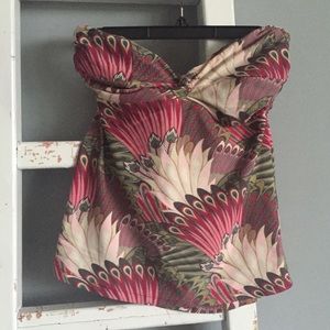 Floral "Tankini" Swimsuit Top