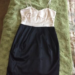 Satin style cocktail dress