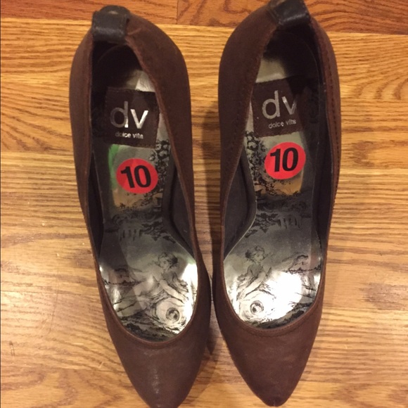 Dolce Vita Brown Heels size 10