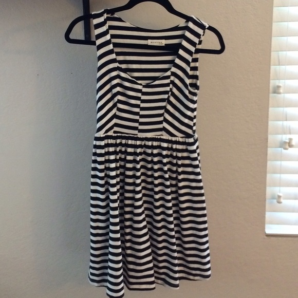 Stipe baby doll dress from boutique