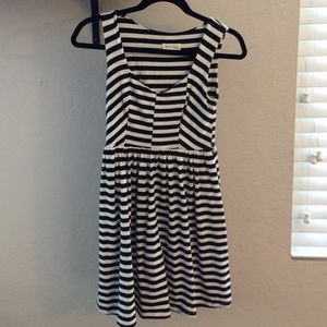 Stipe baby doll dress from boutique