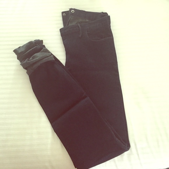 Madewell Denim - Madewell Skinny Dark Denim...