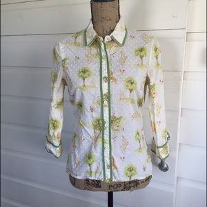 Anthropologie Bunny Shirt by Odille