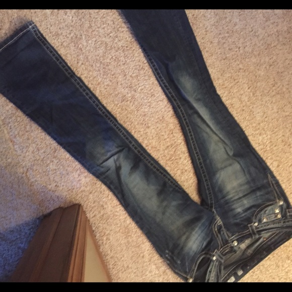 Miss Me Bootcut Jeans - 27 - Picture 2 of 2