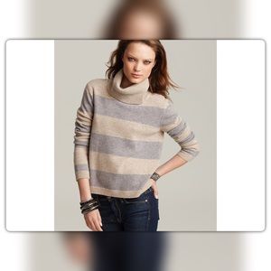 Theory Turtleneck Sweater Sz S Cashmere Blend