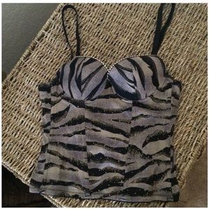 Guess by Marciano Corset Crop Top