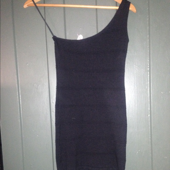 X small one strap cocktail dress
