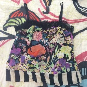 Lacey Floral top • Diane von Furstenburg