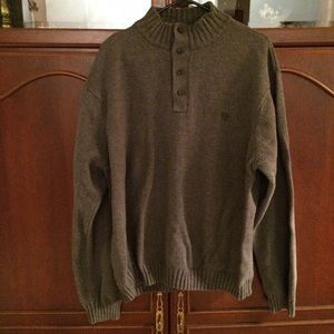 Chaps sweater in Gray. XXL