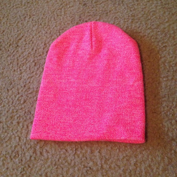 Pink beanie