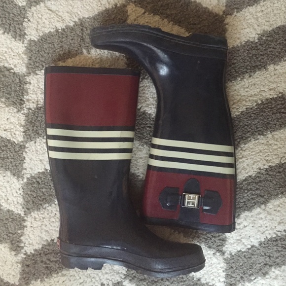 Stripes Rain Boots