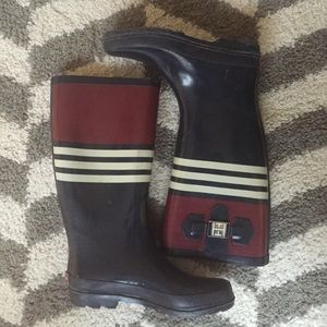 Stripes Rain Boots