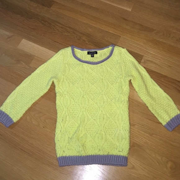 Bebe Winter Sweater. 3/4 sleeve