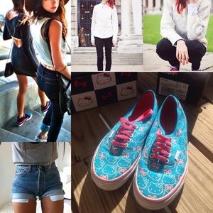 Authentic Hello Kitty Vans
