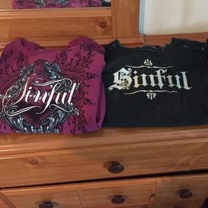 2 long sleeve thermals.