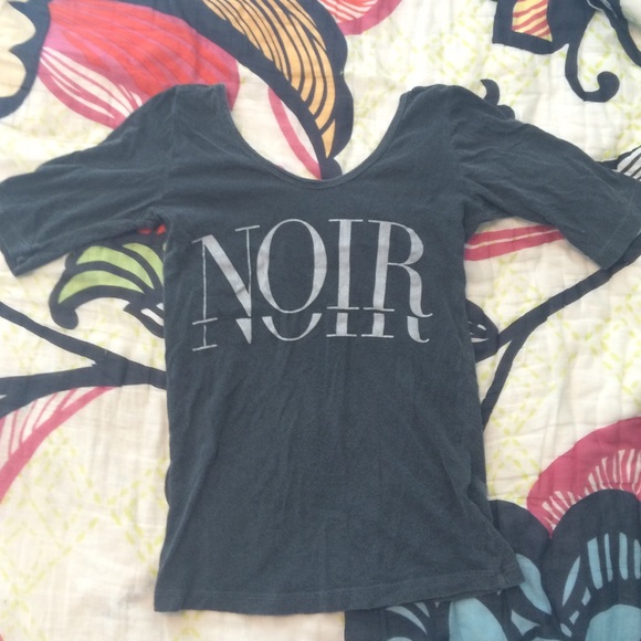 Vintage grey Noir Truly Madly Deeply top
