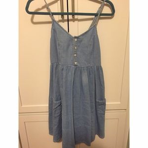 Topshop Denim "Moto" Dress