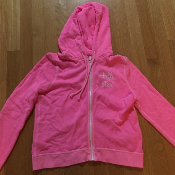 Hollister Sweaters - Pink Hollister Hoodie