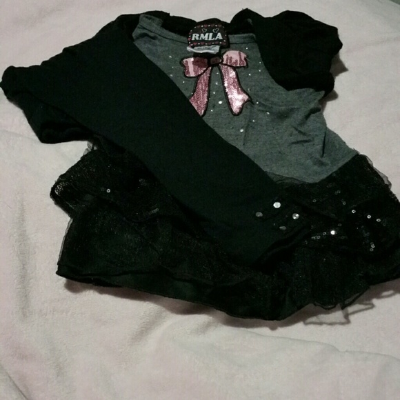 4t girls 2 pc outfit