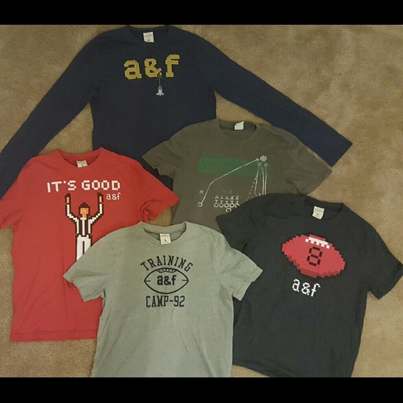 BOY'S ABERCROMBIE T-SHIRT BUNDLE