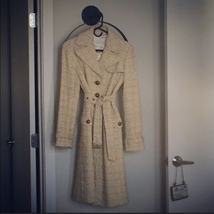 Banana Republic tweed coat