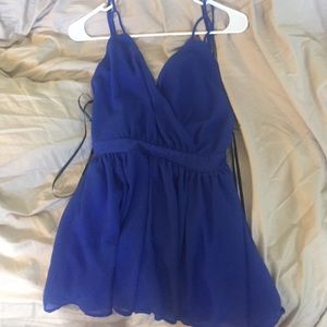 Royal blue romper 💎