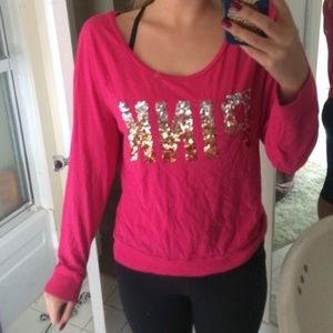 PINK Victoria's Secret crew neck long sleeve