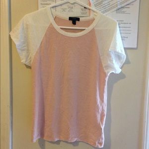 J. Crew baseball tee