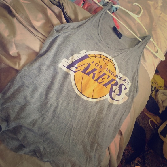 Lakers tank top 💜💛