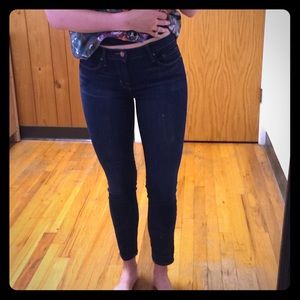 J Brand Indigo Dark Vintage Capri