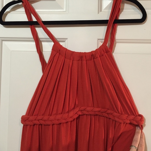 Max Studio Orange Maxi - Picture 2 of 4