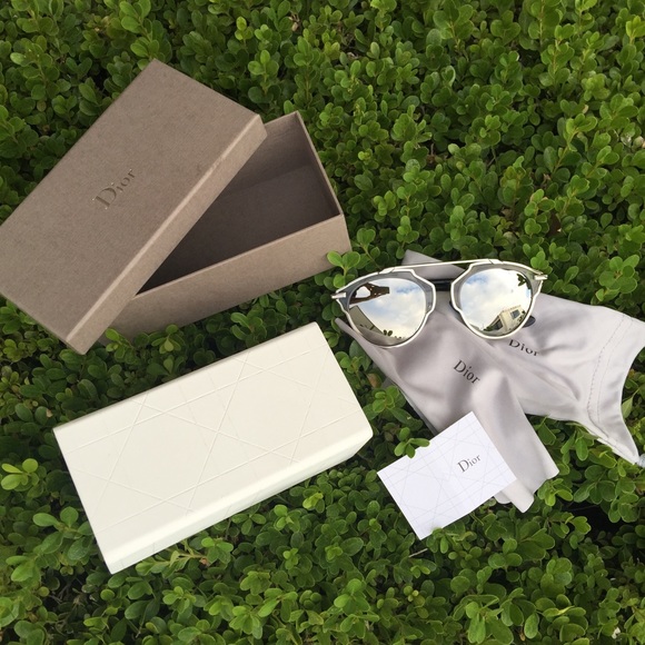 Silver Reflective Sunglasses