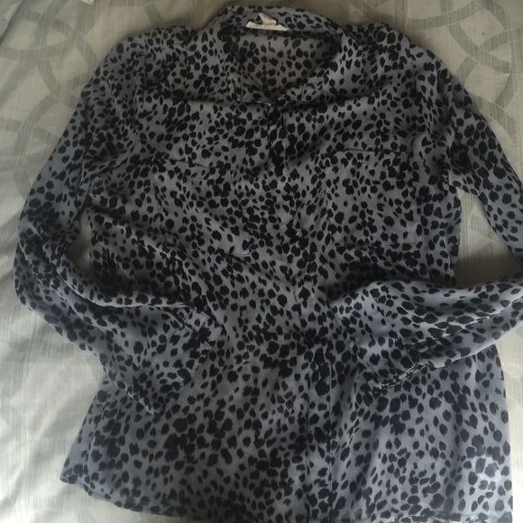Cheetah blouse