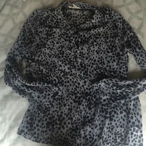 Cheetah blouse