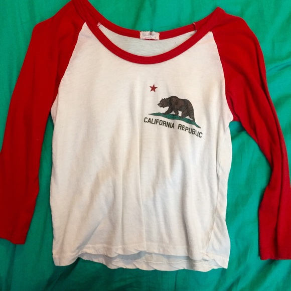 Brandy Melville Baseball Tee