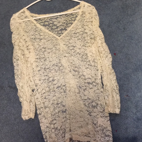 Lace long sleeve top - Picture 1 of 1