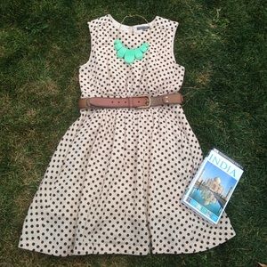 Closet closing sale! Emily & Fin polka dot dress