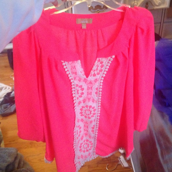 Cute neon pink shirt