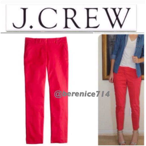J. Crew Pants - J CREW CROPPED Cafe CAPRI