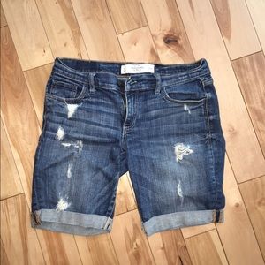 Abercrombie jean shorts
