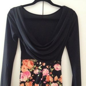 Floral midi dress