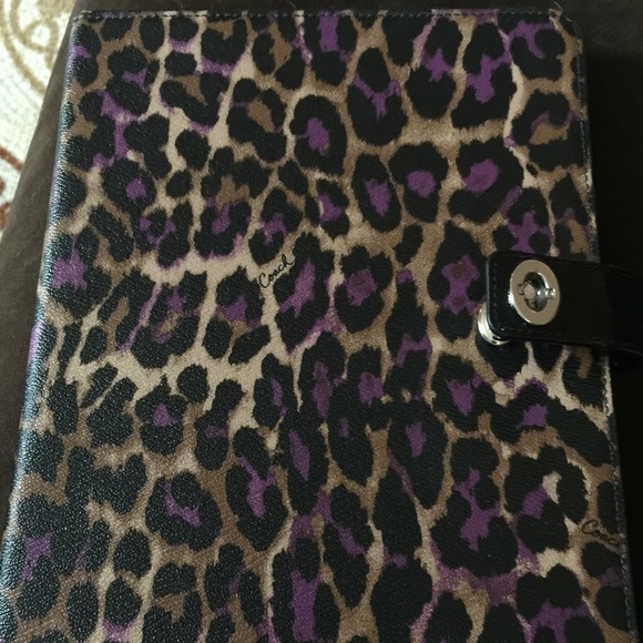 COACH iPad case.