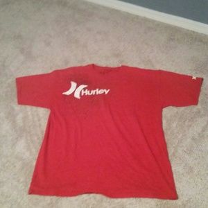HURLEY RED SHIRT xl