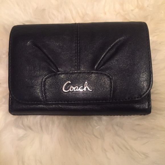 Coach Wallet | Black Leather